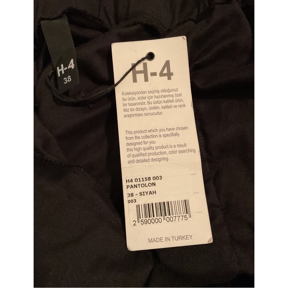 FOX’S ~Black Harem Siyay Pants (NWT) - Picture 10 of 10